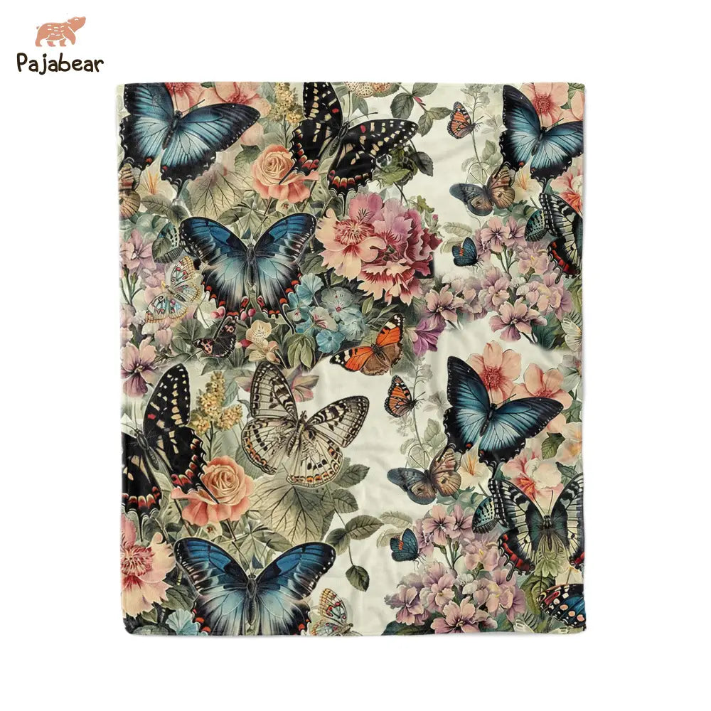 Butterfly Pajabear® Fleece Blanket Mystery Mn8 Medium - 50X60In